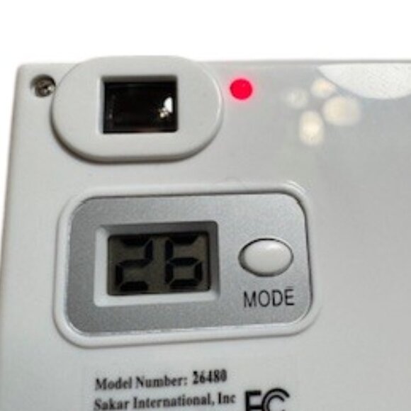 Sakar Aqua Shot 26480 Waterproof Digital Camera Blue Tested Works Pool Beach - Picture 6 of 14